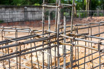 foundation steel rod for building