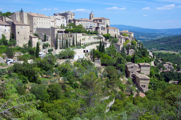 Fototapeta premium General view of the village of Gordes, Provence, France
