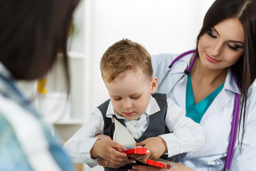 Family doctor examination