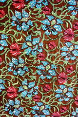 textured fabric  of flower vintage style