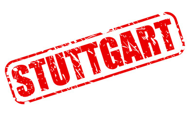 STUTTGART red stamp text