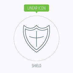 Shield icon. Protection sign.