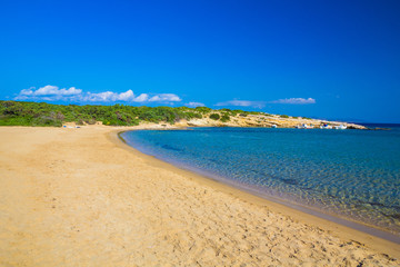 Santa Maria beach, Paros island, Cyclades, Aegean, Greece