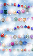 ice christmas winter background