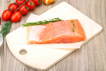 Salted salmon