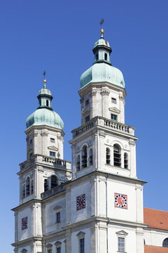 St. Lorenz Basilica, Kempten, Schwaben, Bavaria, Germany