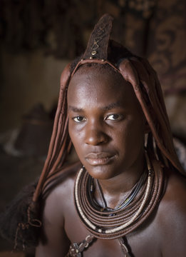 Himba people, Kaokoland, Namibia