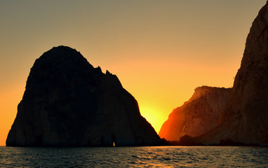 Sunset At Myzithres , Zakynthos