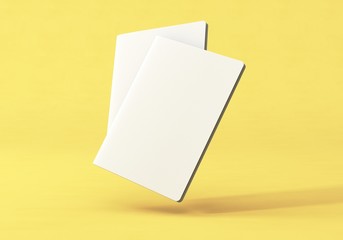 Notizbuch klein hochformat braun weiss