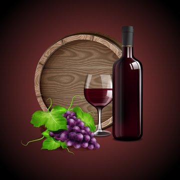 BANNER FOR RED WINE
