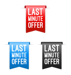 Last Minute Offer Labels
