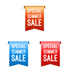 Special Summer Sale Labels