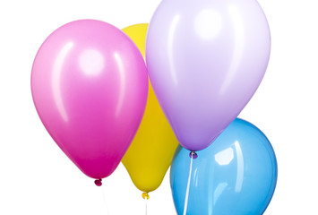 Colorful Balloons on White Background - 88321881