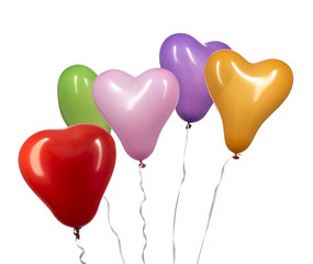 Colorful Balloons on White Background - 88322047