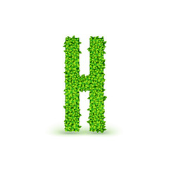 Green Leaves font H.