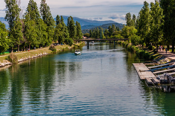 La Siagne à Mandelieu.