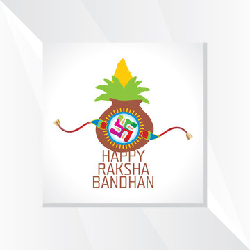 indian festival raksha bandhan concept vector 