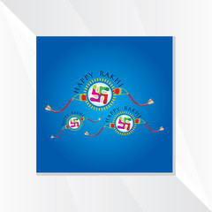 indian festival raksha bandhan concept vector 