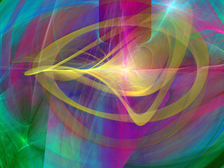 Abstract fractal background