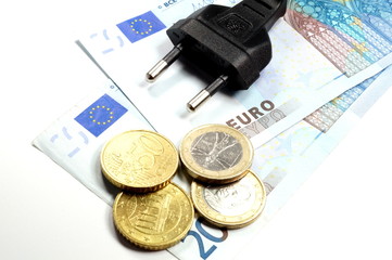 Elektro Stecker Geld