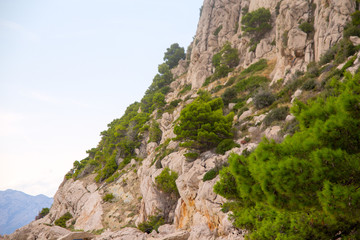 Fototapeta na wymiar Rocky cliffs