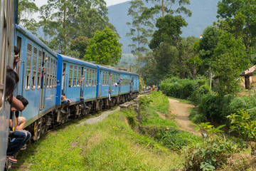Fototapeta premium train in india