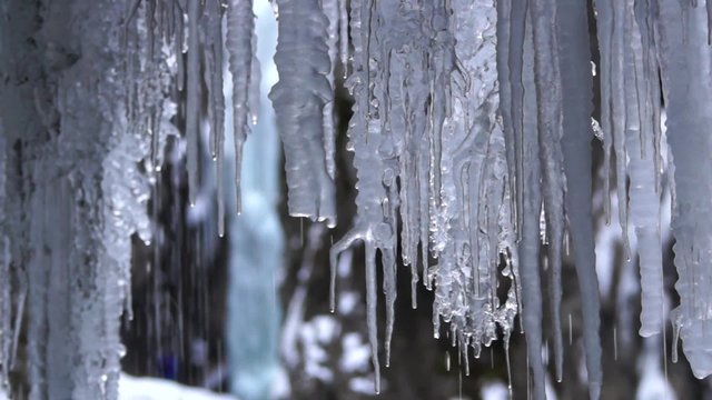Garmisch-Partenkirchen, Partnachklamm in winter, Upper Bavaria, Germany