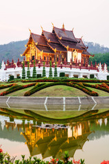  architecture in the Lanna style,Thailand