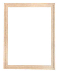Obraz premium vertical wooden textured narrow picture frame