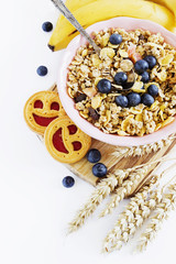muesli with  fruit