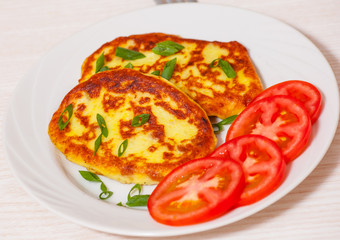 fried potato pancakes
