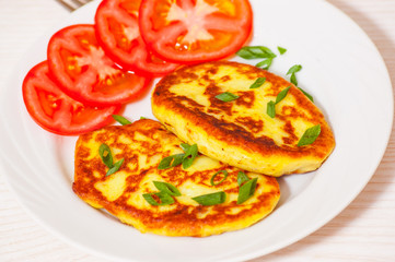 fried potato pancakes