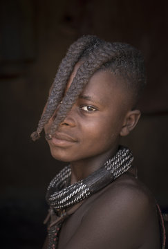 Himba people, Kaokoland, Namibia