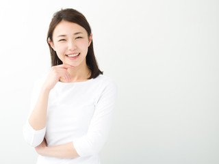 Obraz premium 若い女性