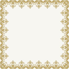 Floral Vector Fine Frame