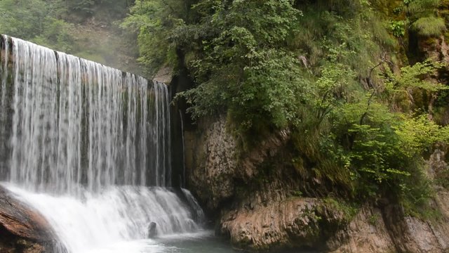 The waterfalls of the Croats parks

