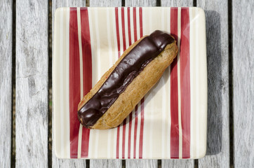 Éclair au chocolat - französisches Gebäck