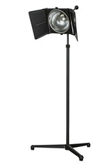 Photo studio lighting equipment, isolated on white background