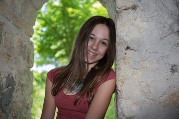 Very lovely young girl of 12 years old