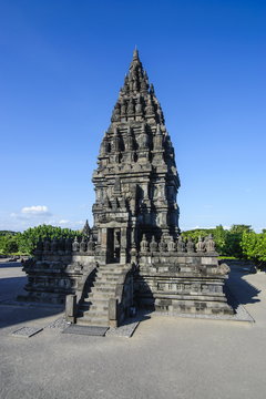 The Prambanan Temple complex, Java, Indonesia