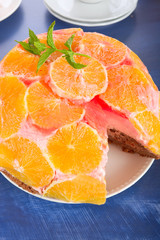 Orangen-Kuppeltorte