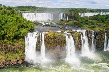 Fototapeta premium Iguazu waterfall, Brazil