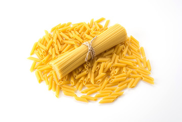 Italian spaghetti pasta dried food