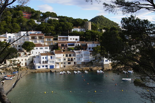 Sa Tuna, near Begur, Costa Brava, Catalonia, Spain, Mediterranean