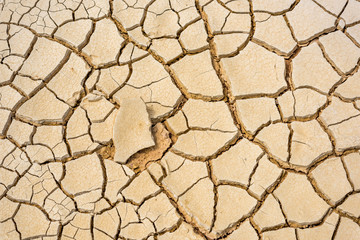 Abstract background of cracked earth