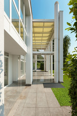 porch of a modern house