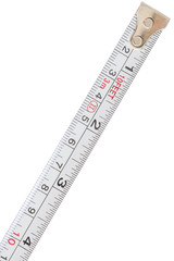 Isolated measuring tape