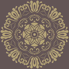 Floral Vector Abstract Pattern