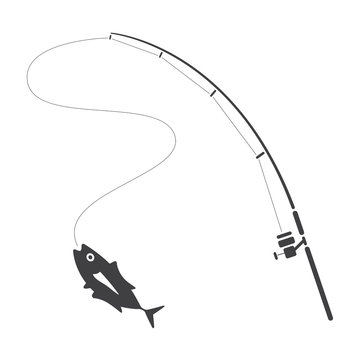 fishing clip art, vector