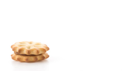 biscuit with pineapple jam